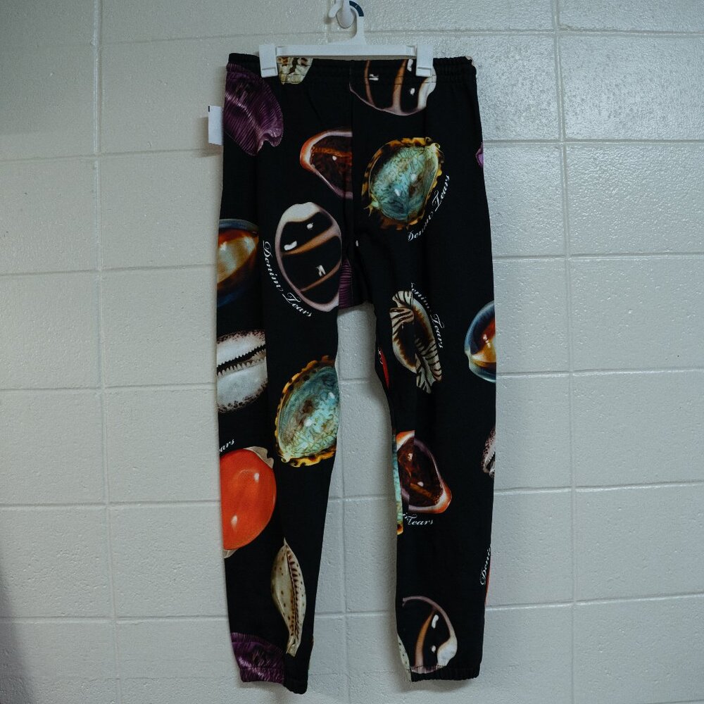 Denim Tears African Diaspora Goods Cowrie Shell Sweatpants Black Size M Medium